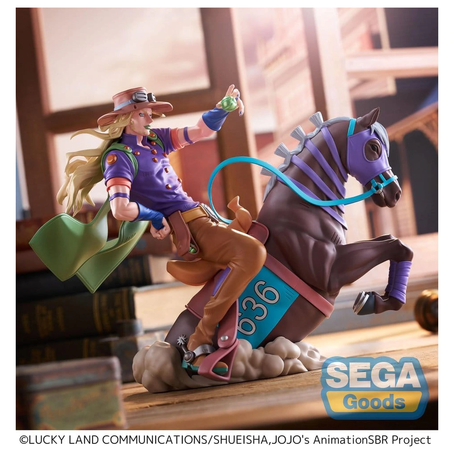 JoJo's Bizarre Adventure: Steel Ball Run XrossLinkMAX PVC figúrka Gyro Zeppeli 18 cm produktová fotografia