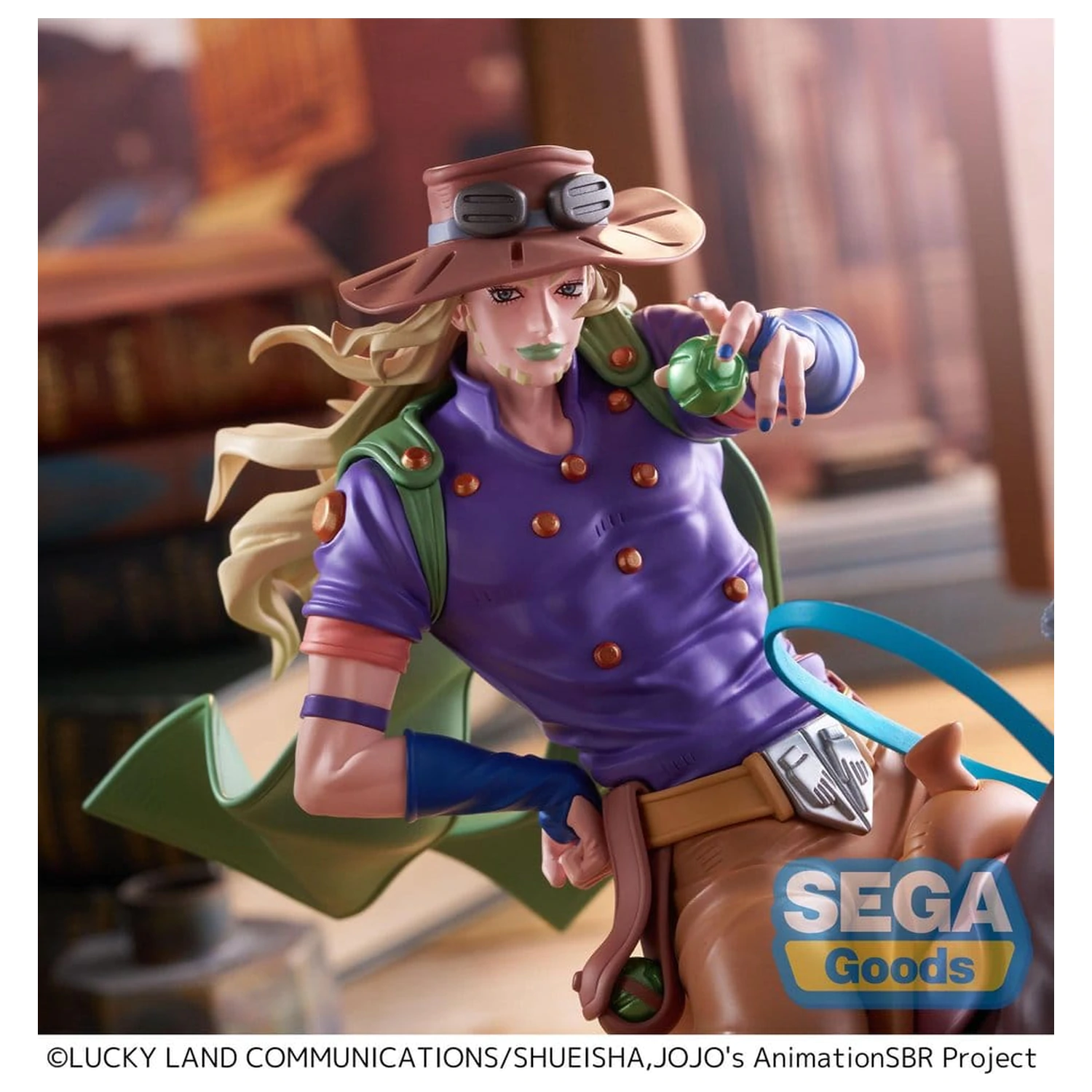 JoJo's Bizarre Adventure: Steel Ball Run XrossLinkMAX PVC figúrka Gyro Zeppeli 18 cm produktová fotografia