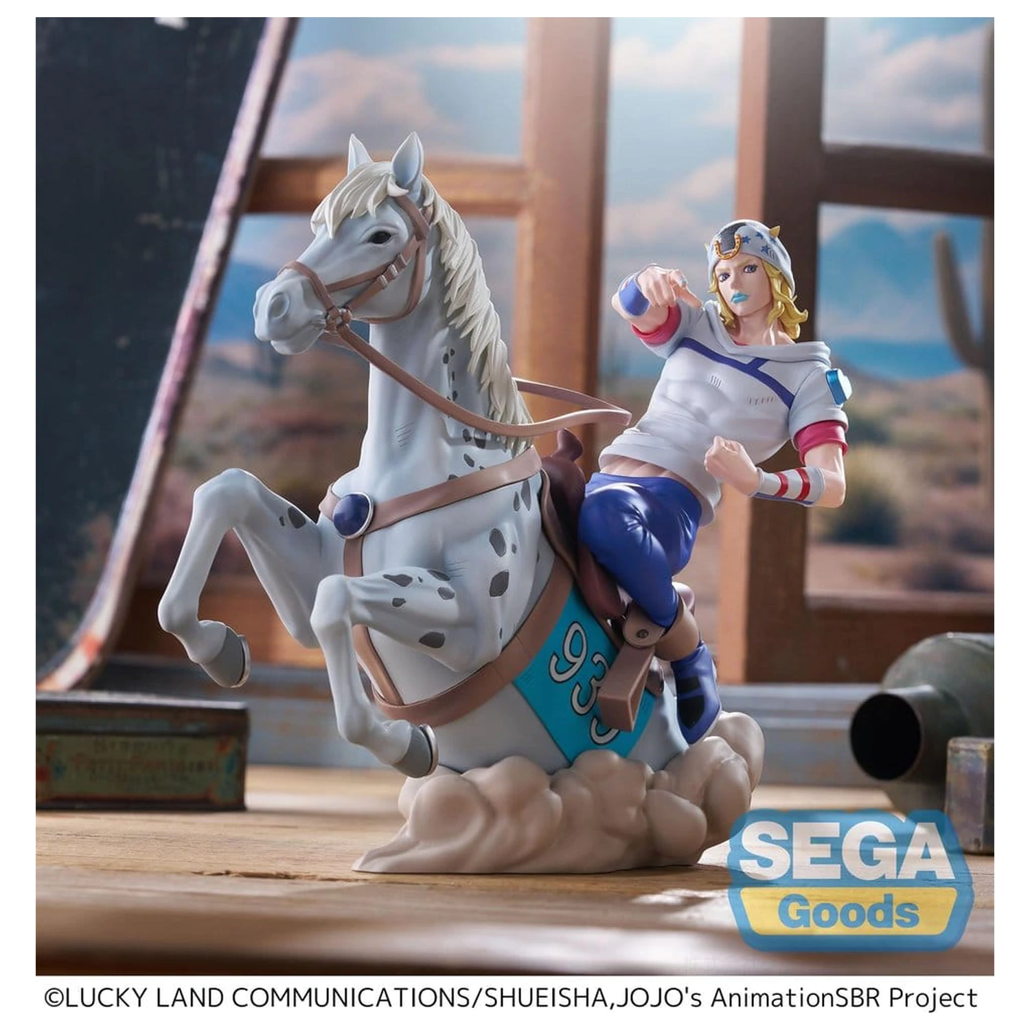 JoJo's Bizarre Adventure: Steel Ball Run XrossLinkMAX PVC figúrka Johnny Joestar 18 cm produktová fotografia