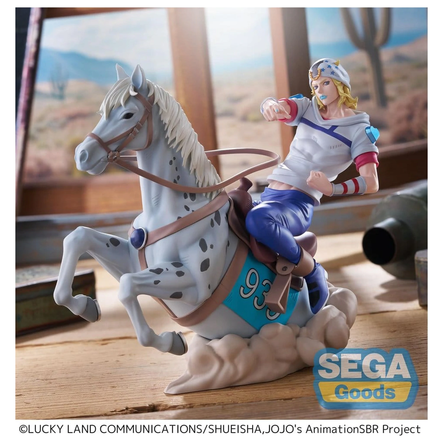 JoJo's Bizarre Adventure: Steel Ball Run XrossLinkMAX PVC figúrka Johnny Joestar 18 cm produktová fotografia