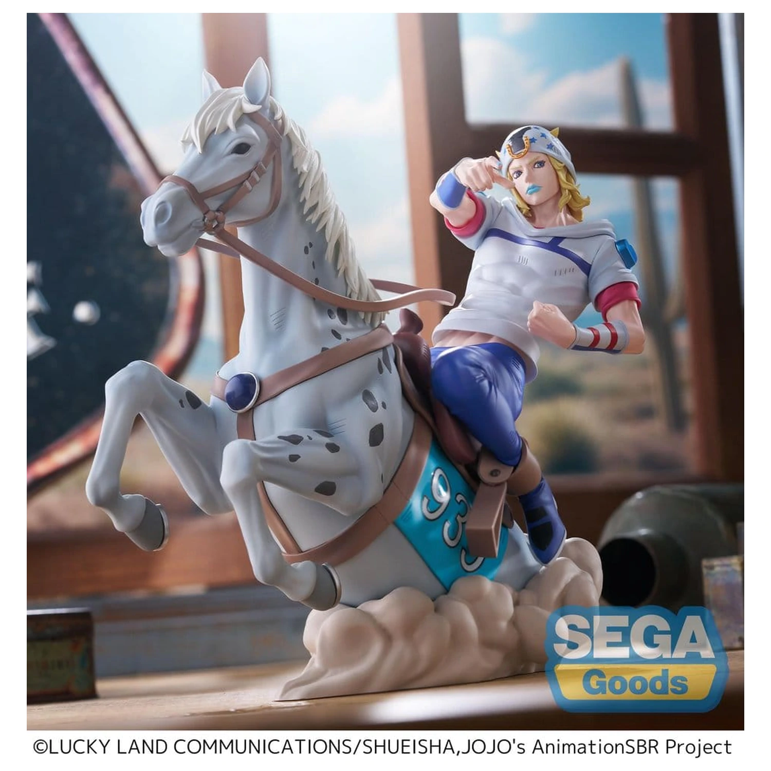 JoJo's Bizarre Adventure: Steel Ball Run XrossLinkMAX PVC figúrka Johnny Joestar 18 cm produktová fotografia
