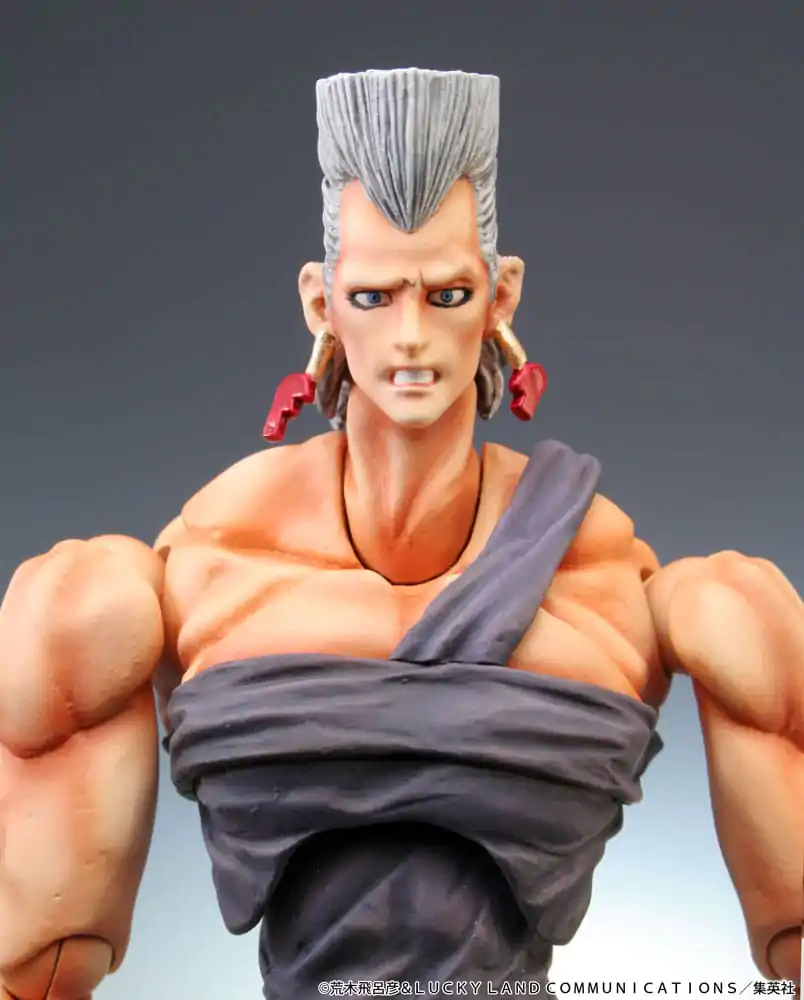 JoJo's Bizarre Adventure Super Action Figure Chozokado (Jean Pierre Polnareff) 16 cm (re-run) termékfotó