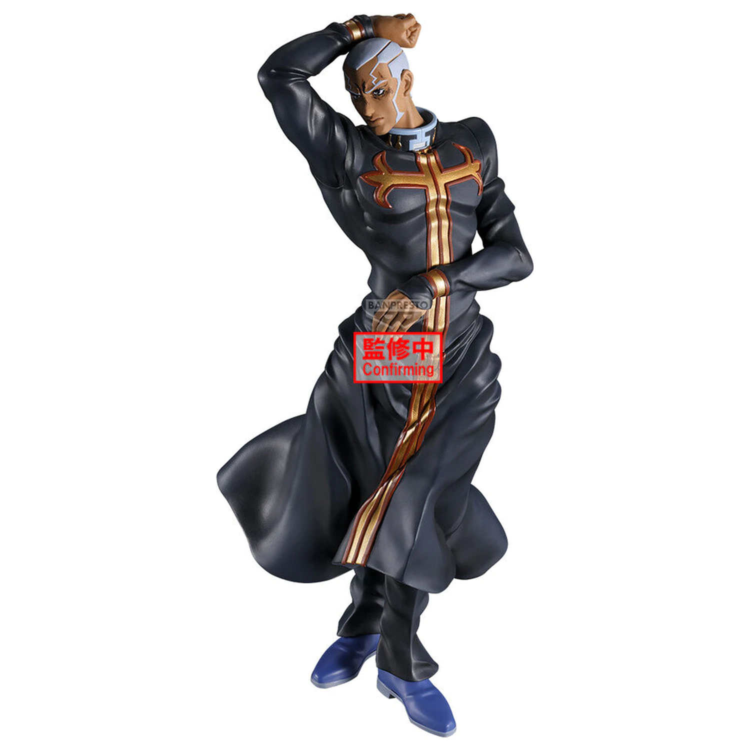 Jojo Stone Ocean Mometria Enrico Pucci figúrka 22cm produktová fotografia