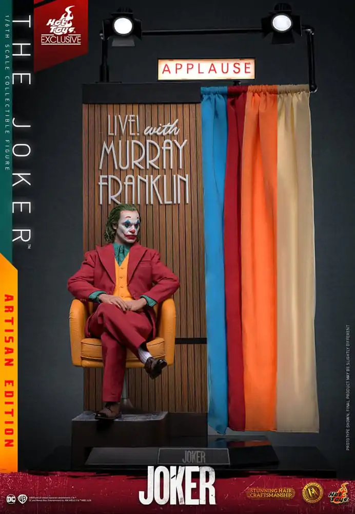 Joker Movie Masterpiece Akčná Figúrka 1/6 The Joker Artisan Edition 30 cm produktová fotografia