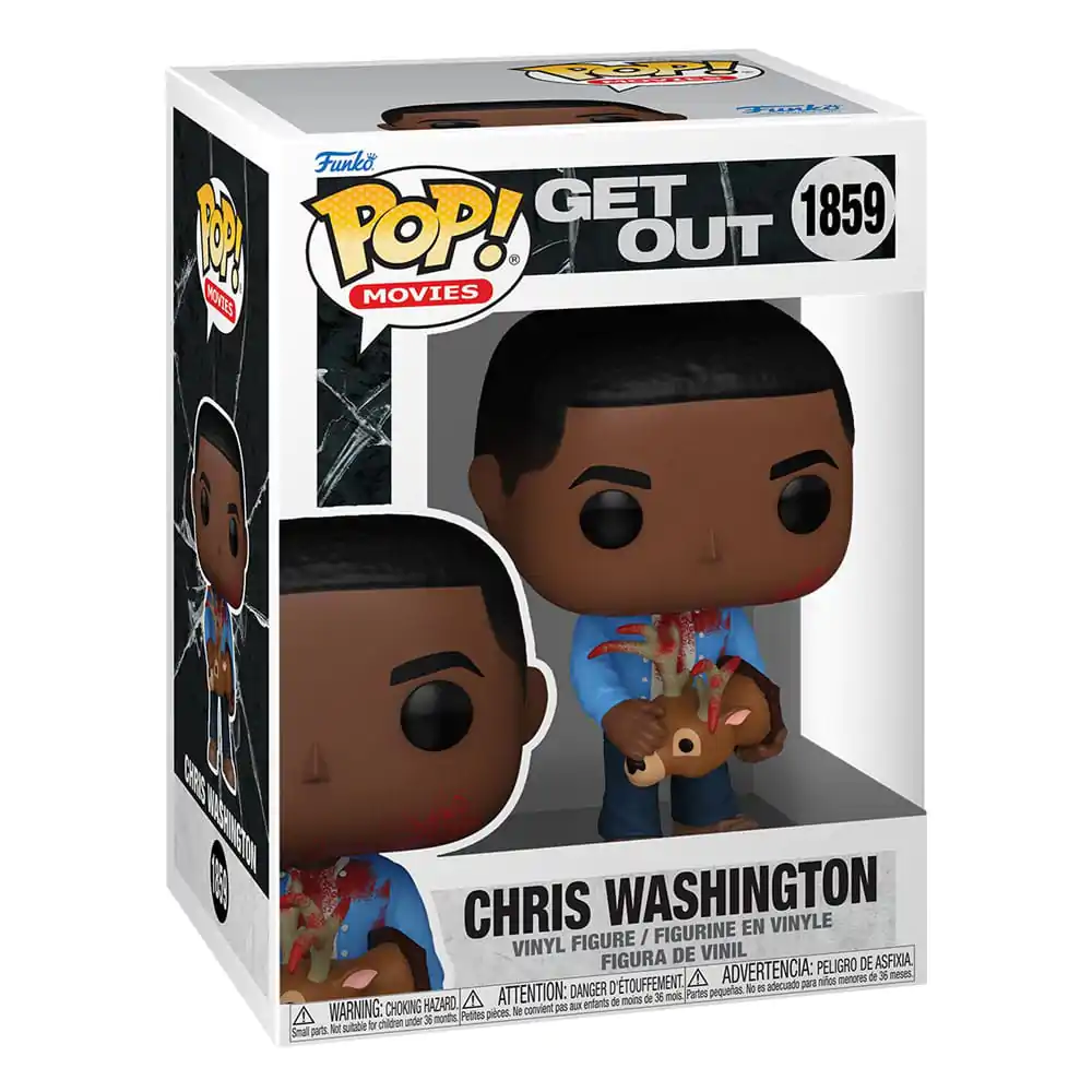 Jordan Peele Funko POP! Movies Vinilová figúrka Get Out - Chris Washington w/Deer 9 cm termékfotó