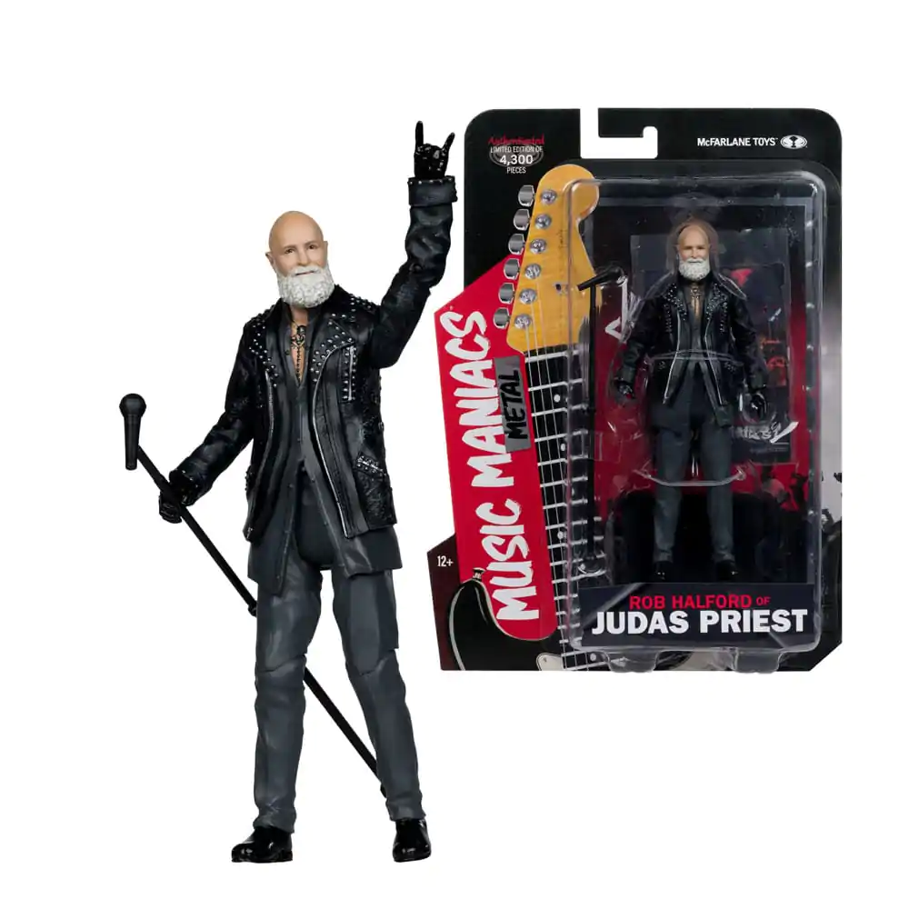 Judas Priest Music Maniacs Heavy Metal akčná figúrka Rob Halford 15 cm produktová fotografia