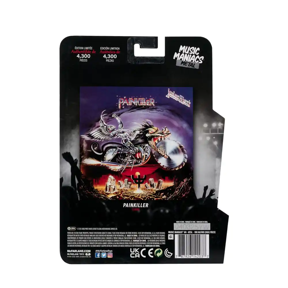Judas Priest Music Maniacs Heavy Metal akčná figúrka Rob Halford 15 cm produktová fotografia