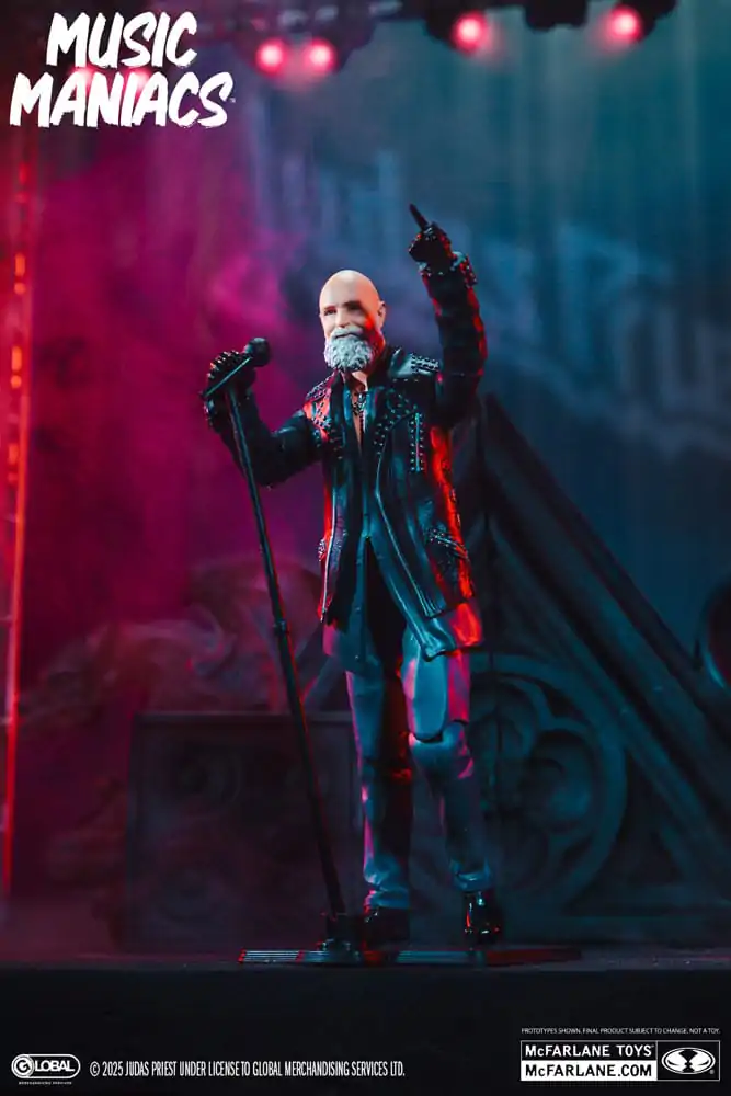 Judas Priest Music Maniacs Heavy Metal akčná figúrka Rob Halford 15 cm produktová fotografia
