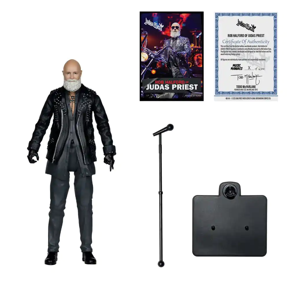 Judas Priest Music Maniacs Heavy Metal akčná figúrka Rob Halford 15 cm produktová fotografia