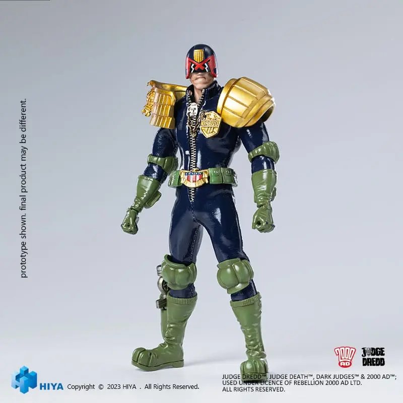 Judge Dredd Exquisite Super Series akčná figúrka 1/12 John Rambo 15 cm termékfotó