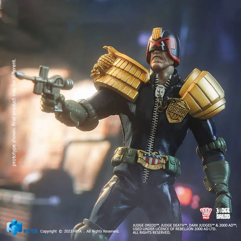 Judge Dredd Exquisite Super Series akčná figúrka 1/12 John Rambo 15 cm termékfotó