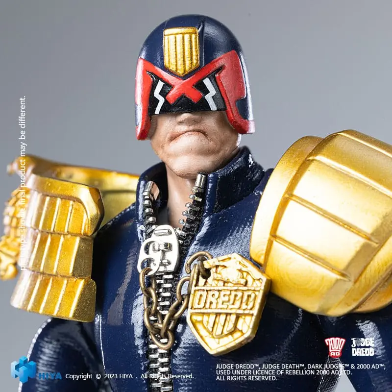 Judge Dredd Exquisite Super Series akčná figúrka 1/12 John Rambo 15 cm termékfotó