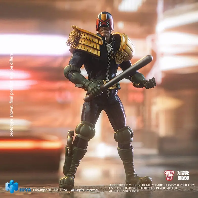 Judge Dredd Exquisite Super Series akčná figúrka 1/12 John Rambo 15 cm termékfotó