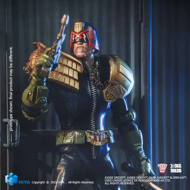 Judge Dredd Exquisite Super Series akčná figúrka 1/12 John Rambo 15 cm termékfotó