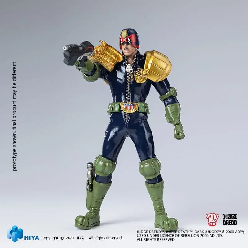 Judge Dredd Exquisite Super Series akčná figúrka 1/12 John Rambo 15 cm termékfotó