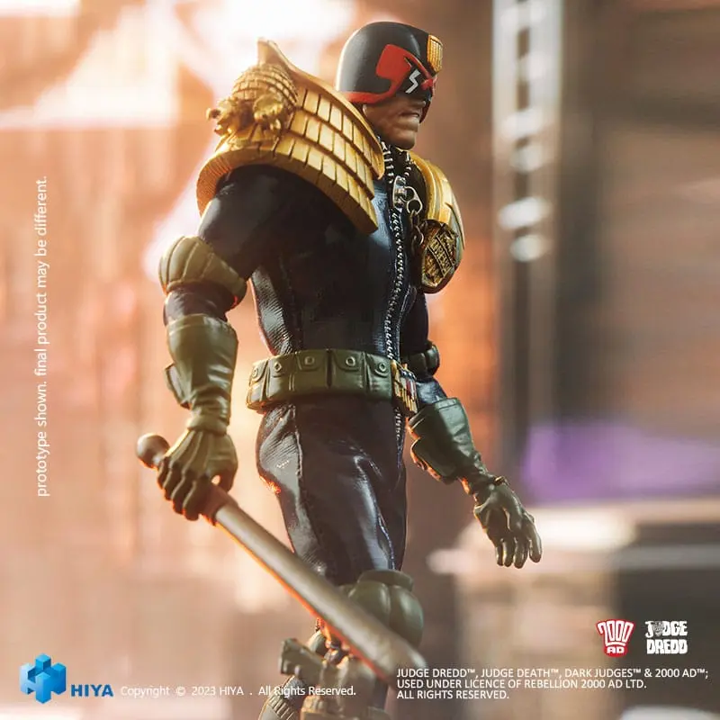 Judge Dredd Exquisite Super Series akčná figúrka 1/12 John Rambo 15 cm termékfotó