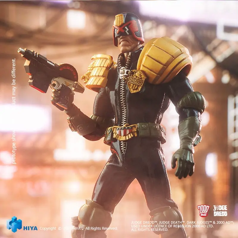 Judge Dredd Exquisite Super Series akčná figúrka 1/12 John Rambo 15 cm termékfotó