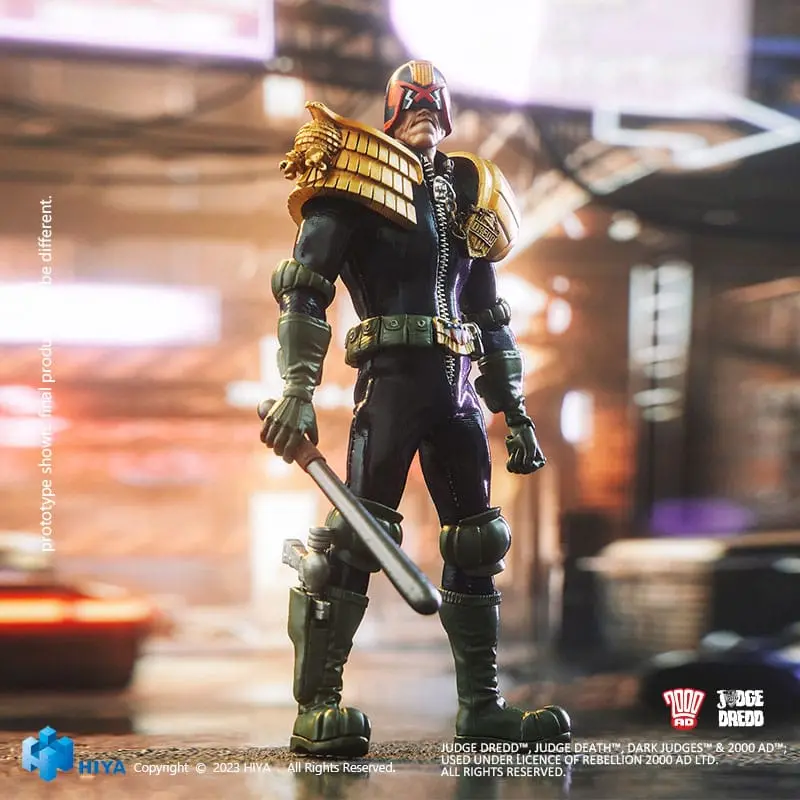 Judge Dredd Exquisite Super Series akčná figúrka 1/12 John Rambo 15 cm termékfotó