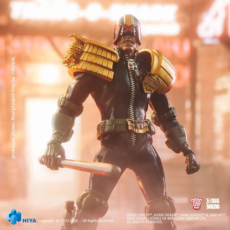 Judge Dredd Exquisite Super Series akčná figúrka 1/12 John Rambo 15 cm termékfotó