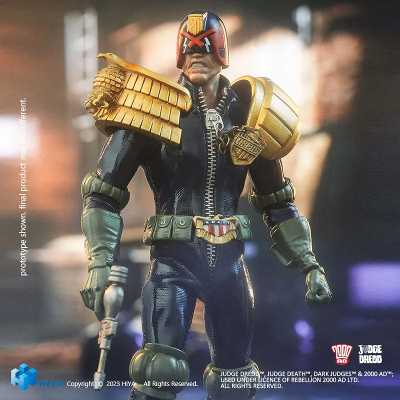 Judge Dredd Exquisite Super Series akčná figúrka 1/12 John Rambo 15 cm termékfotó