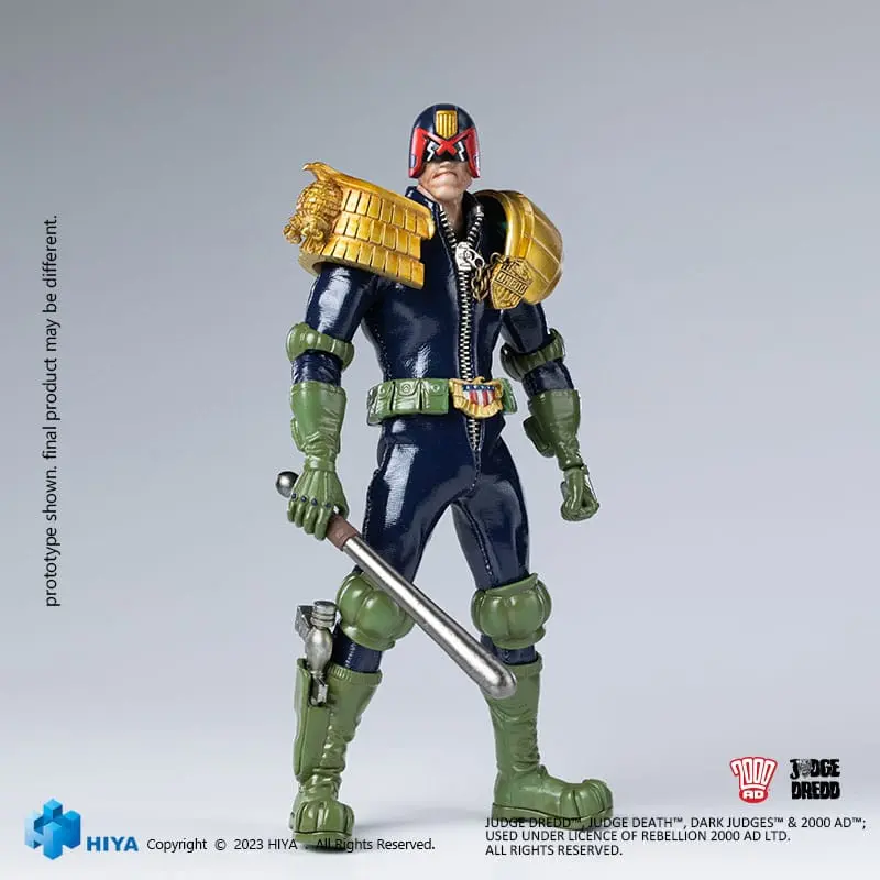 Judge Dredd Exquisite Super Series akčná figúrka 1/12 John Rambo 15 cm termékfotó