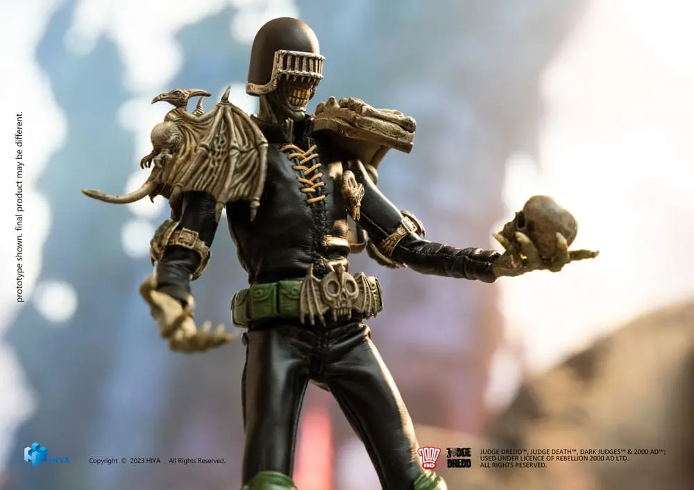 Judge Dredd Exquisite Super Series Akčná Figúrka 1/12 Judge Death 16 cm produktová fotografia