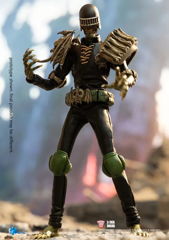 Judge Dredd Exquisite Super Series Akčná Figúrka 1/12 Judge Death 16 cm produktová fotografia