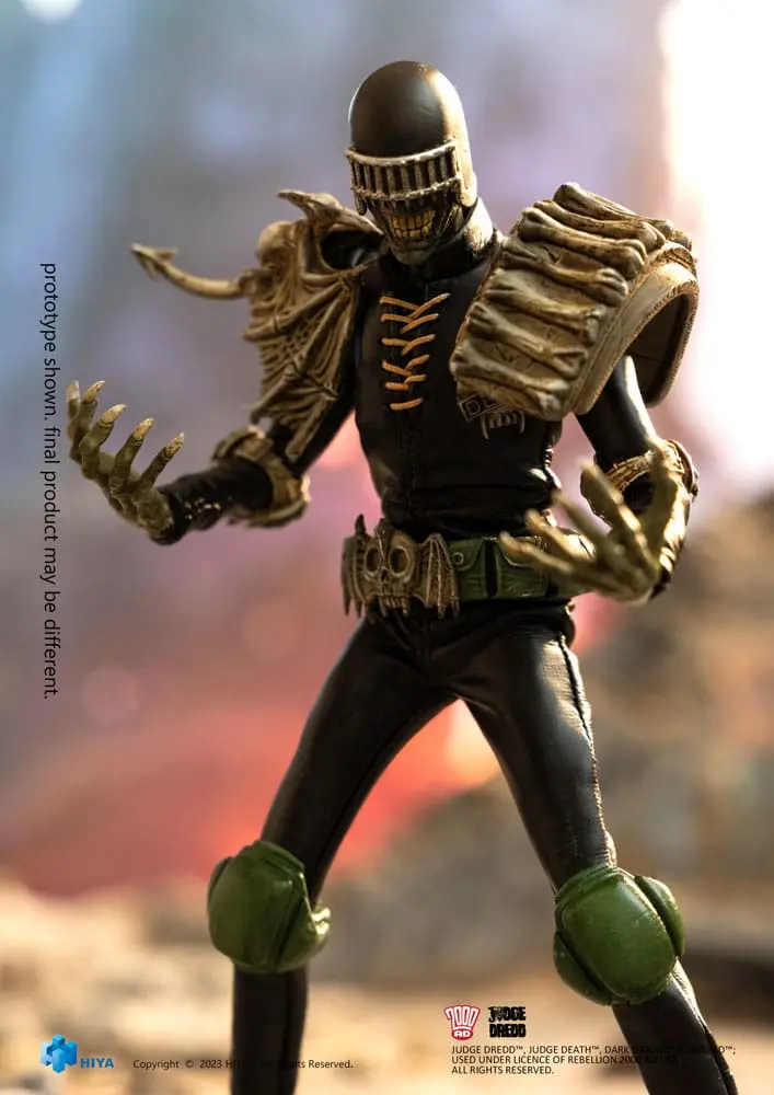Judge Dredd Exquisite Super Series Akčná Figúrka 1/12 Judge Death 16 cm produktová fotografia