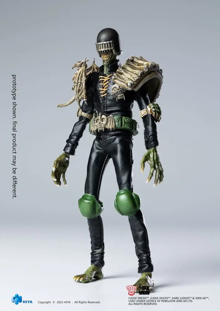 Judge Dredd Exquisite Super Series Akčná Figúrka 1/12 Judge Death 16 cm produktová fotografia