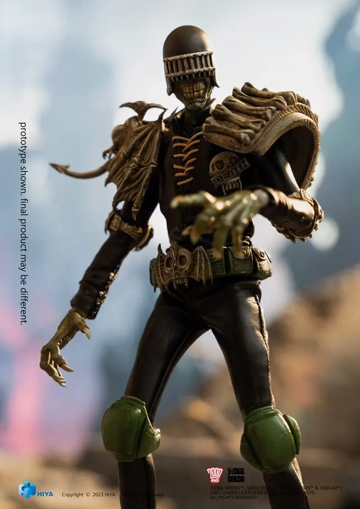 Judge Dredd Exquisite Super Series Akčná Figúrka 1/12 Judge Death 16 cm produktová fotografia