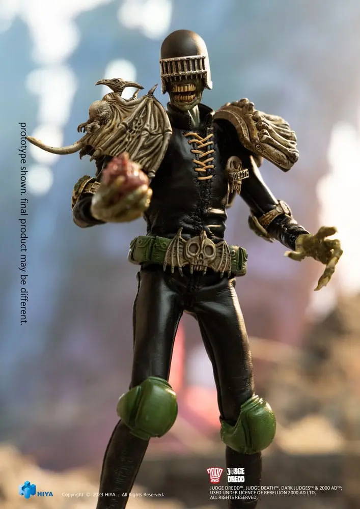 Judge Dredd Exquisite Super Series Akčná Figúrka 1/12 Judge Death 16 cm produktová fotografia