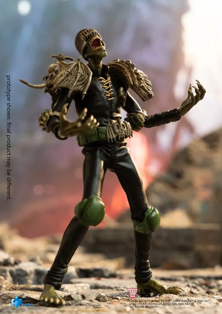 Judge Dredd Exquisite Super Series Akčná Figúrka 1/12 Judge Death 16 cm produktová fotografia