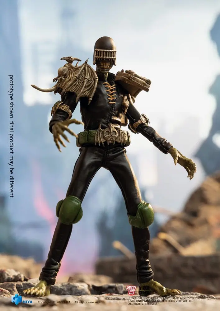 Judge Dredd Exquisite Super Series Akčná Figúrka 1/12 Judge Death 16 cm produktová fotografia
