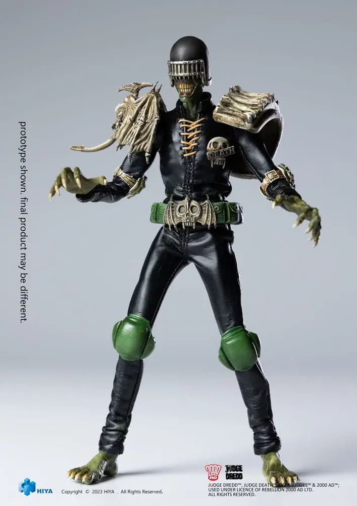 Judge Dredd Exquisite Super Series Akčná Figúrka 1/12 Judge Death 16 cm produktová fotografia