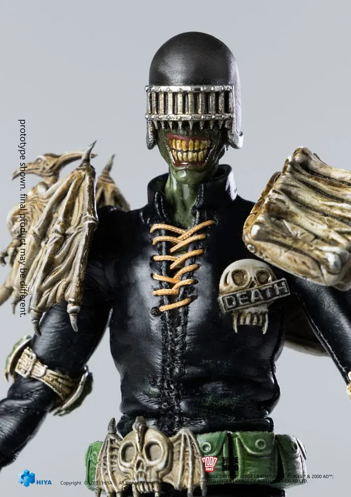 Judge Dredd Exquisite Super Series Akčná Figúrka 1/12 Judge Death 16 cm produktová fotografia