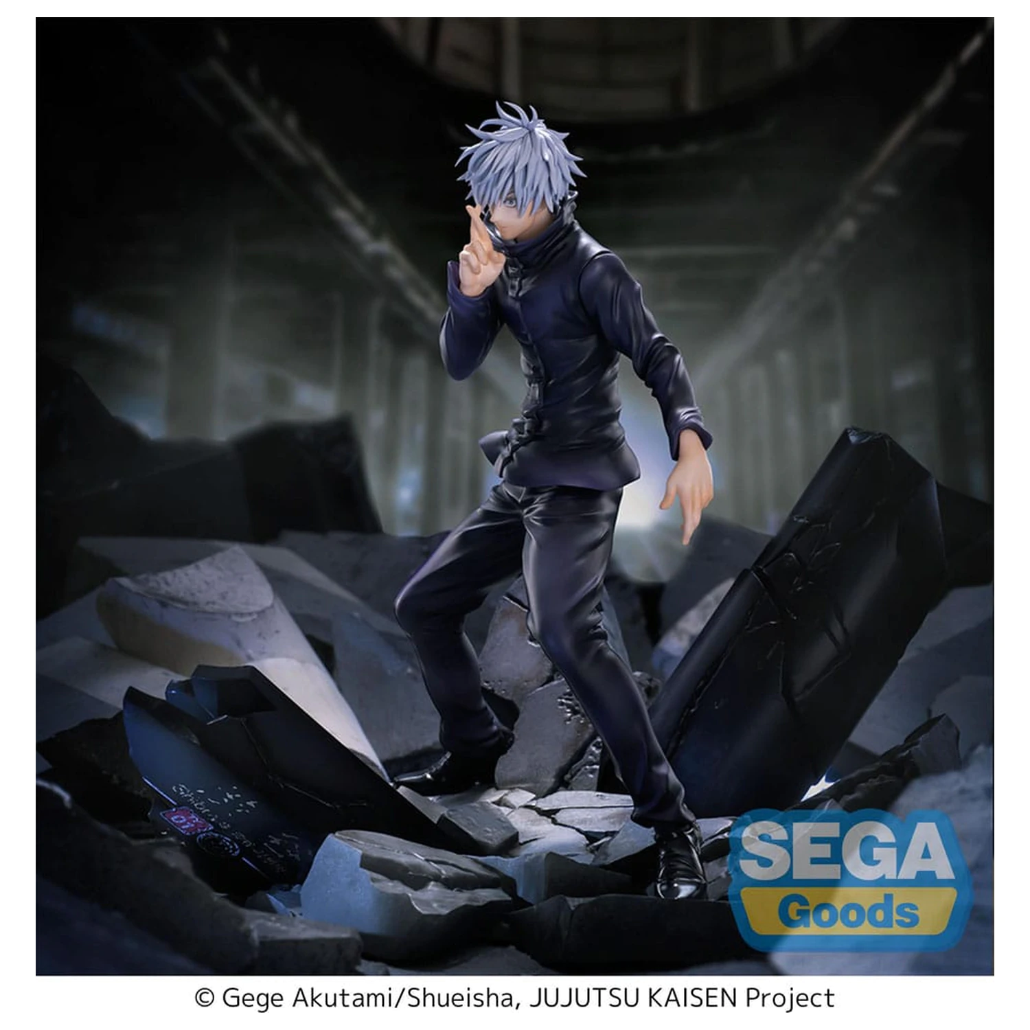 Jujutsu Kaisen Figurizm Luminasta PVC socha Shibuya Incident Satoru Gojo Unlimited Void 21 cm produktová fotografia