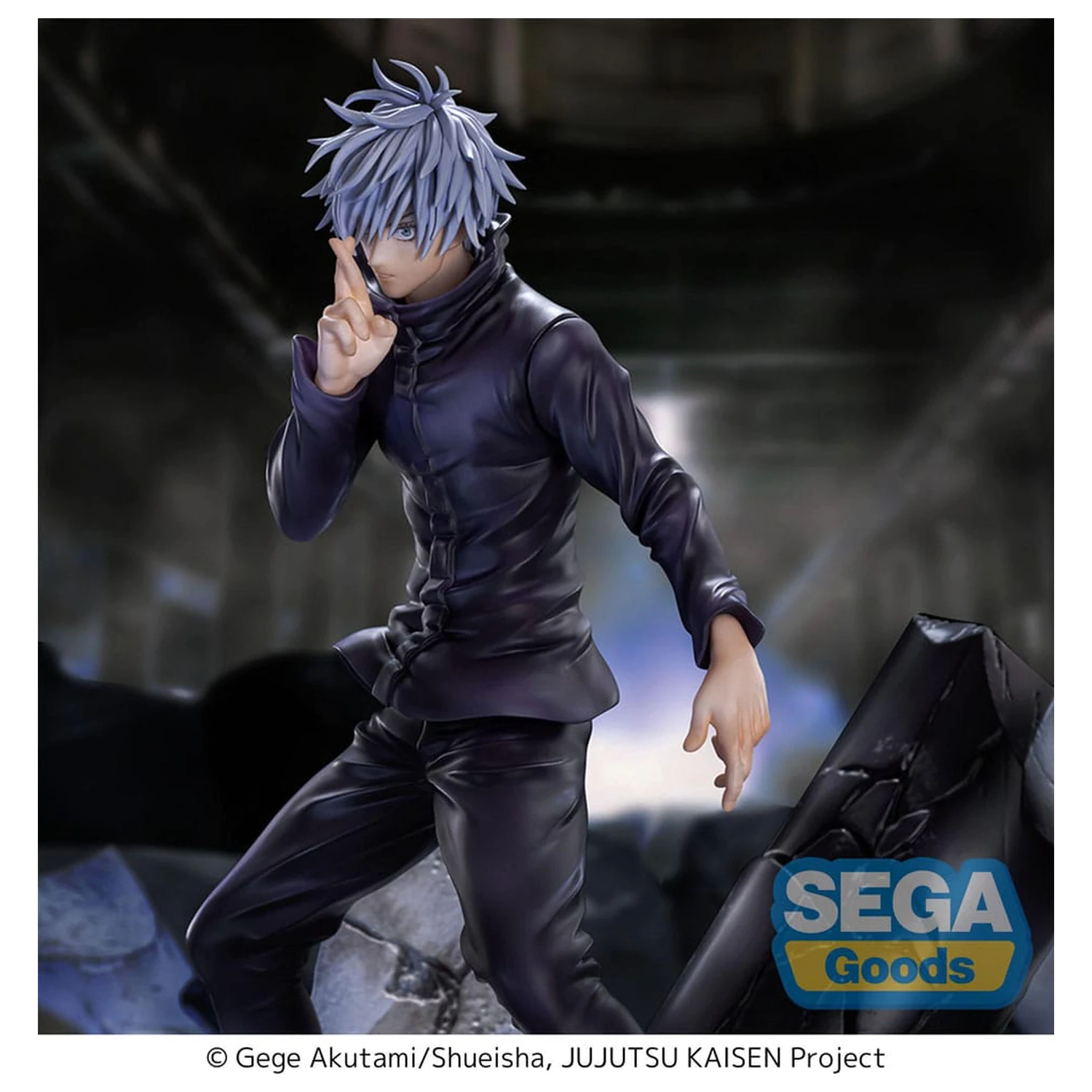 Jujutsu Kaisen Figurizm Luminasta PVC socha Shibuya Incident Satoru Gojo Unlimited Void 21 cm produktová fotografia