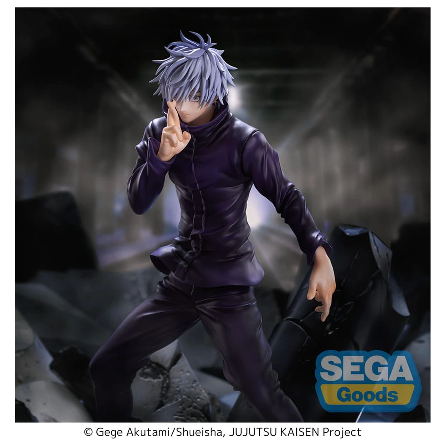 Jujutsu Kaisen Figurizm Luminasta PVC socha Shibuya Incident Satoru Gojo Unlimited Void 21 cm produktová fotografia