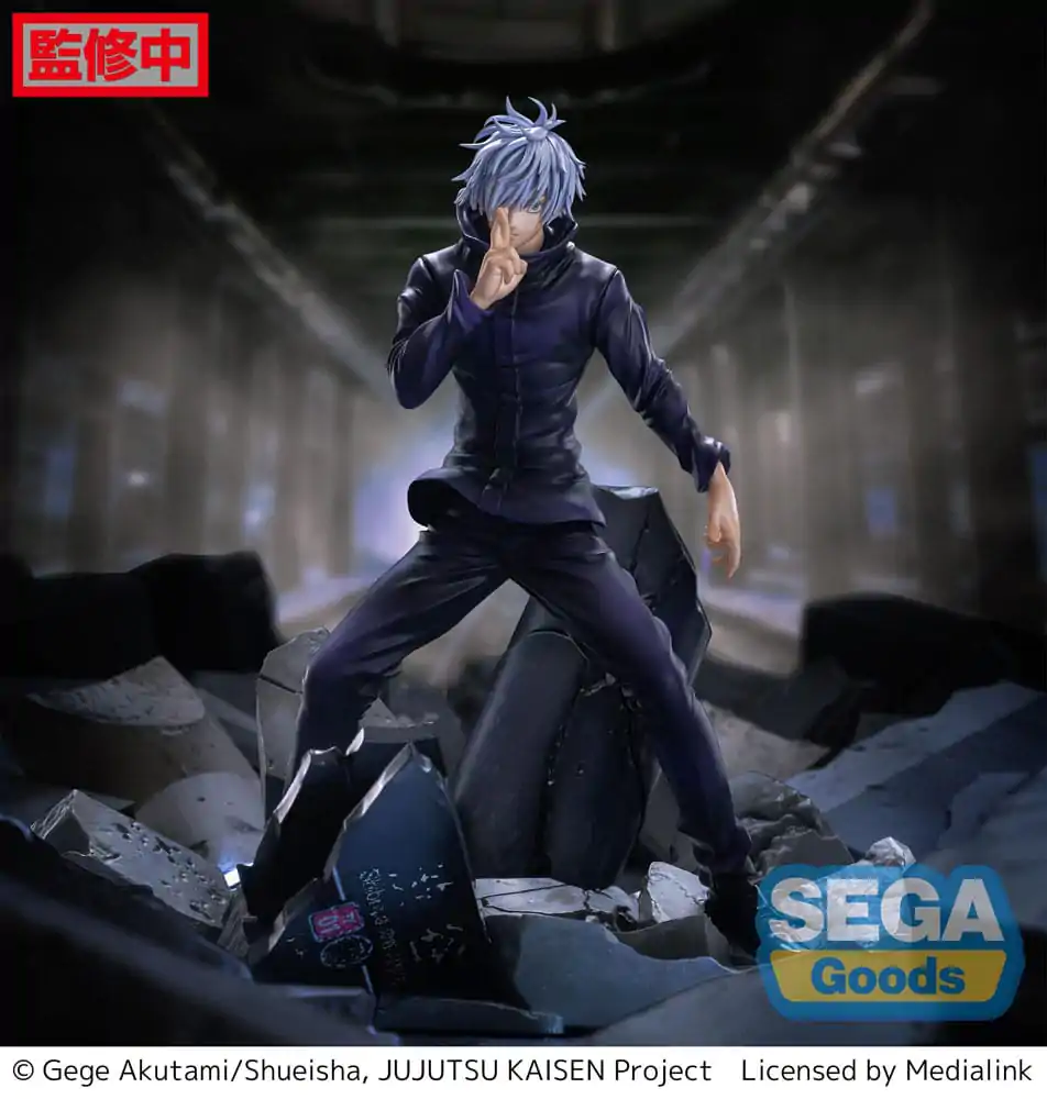 Jujutsu Kaisen Figurizm Luminasta PVC Socha Shibuya Incident Satoru Gojo Unlimited Void 21 cm produktová fotografia