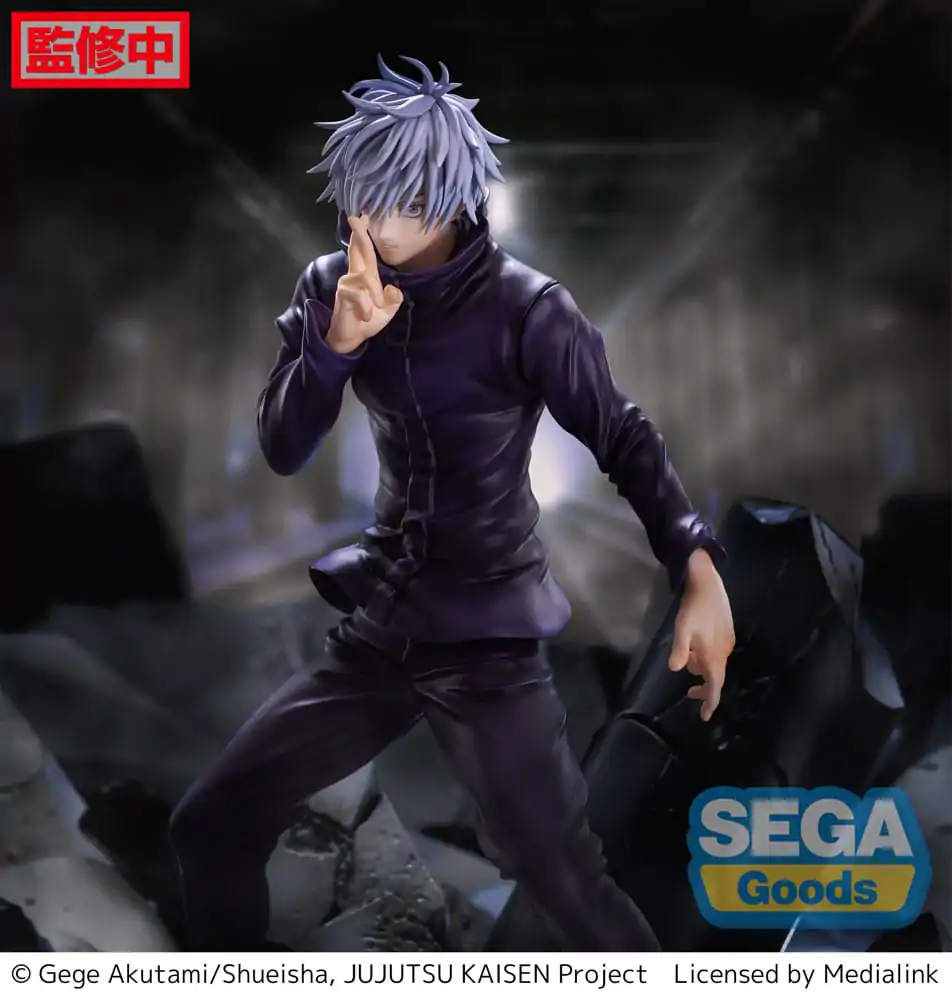 Jujutsu Kaisen Figurizm Luminasta PVC Socha Shibuya Incident Satoru Gojo Unlimited Void 21 cm produktová fotografia