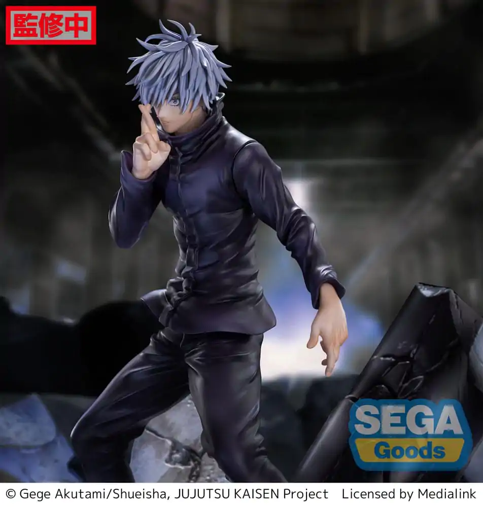 Jujutsu Kaisen Figurizm Luminasta PVC Socha Shibuya Incident Satoru Gojo Unlimited Void 21 cm produktová fotografia