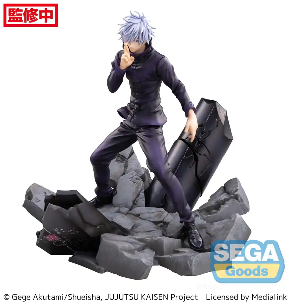 Jujutsu Kaisen Figurizm Luminasta PVC Socha Shibuya Incident Satoru Gojo Unlimited Void 21 cm produktová fotografia