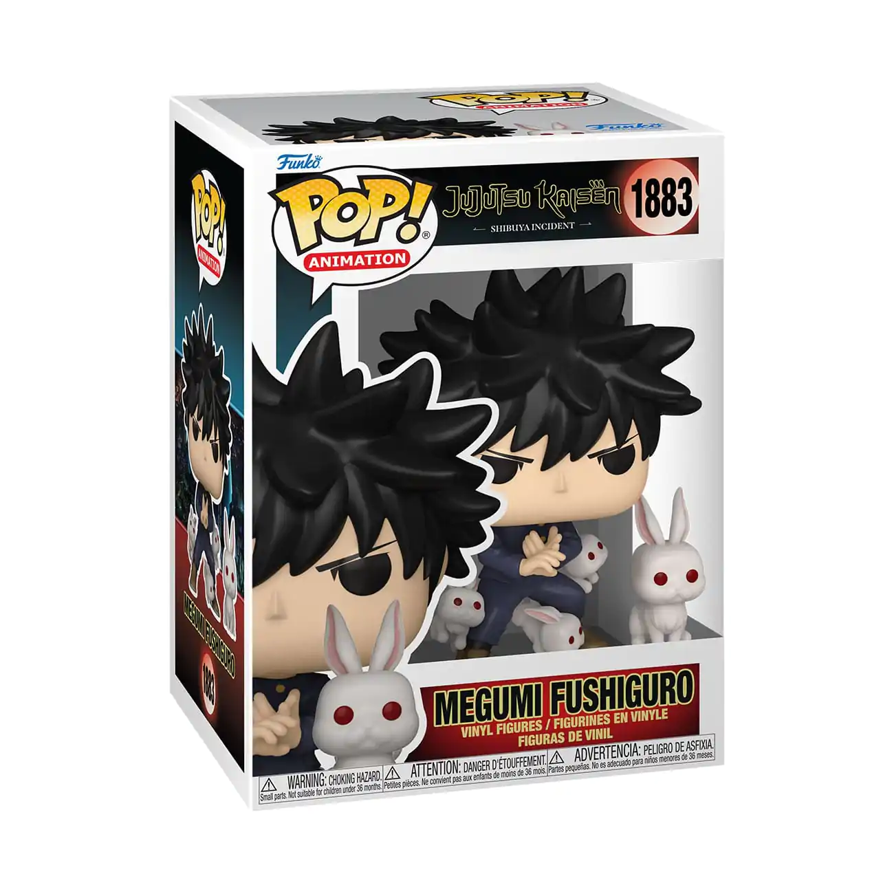 Jujutsu Kaisen Funko POP! & Buddy vinylová figúrka Megumi (Rabbit) 9 cm produktová fotografia