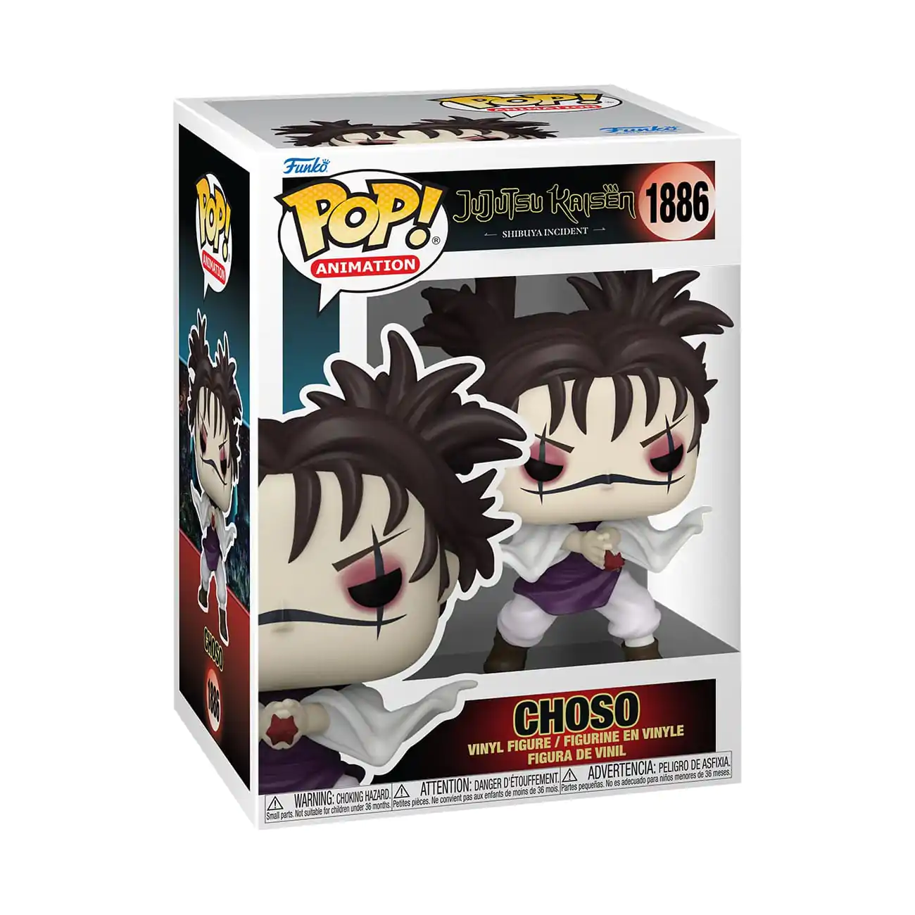 Jujutsu Kaisen Funko POP! Animation Vinylové figúrky Choso 9 cm produktová fotografia