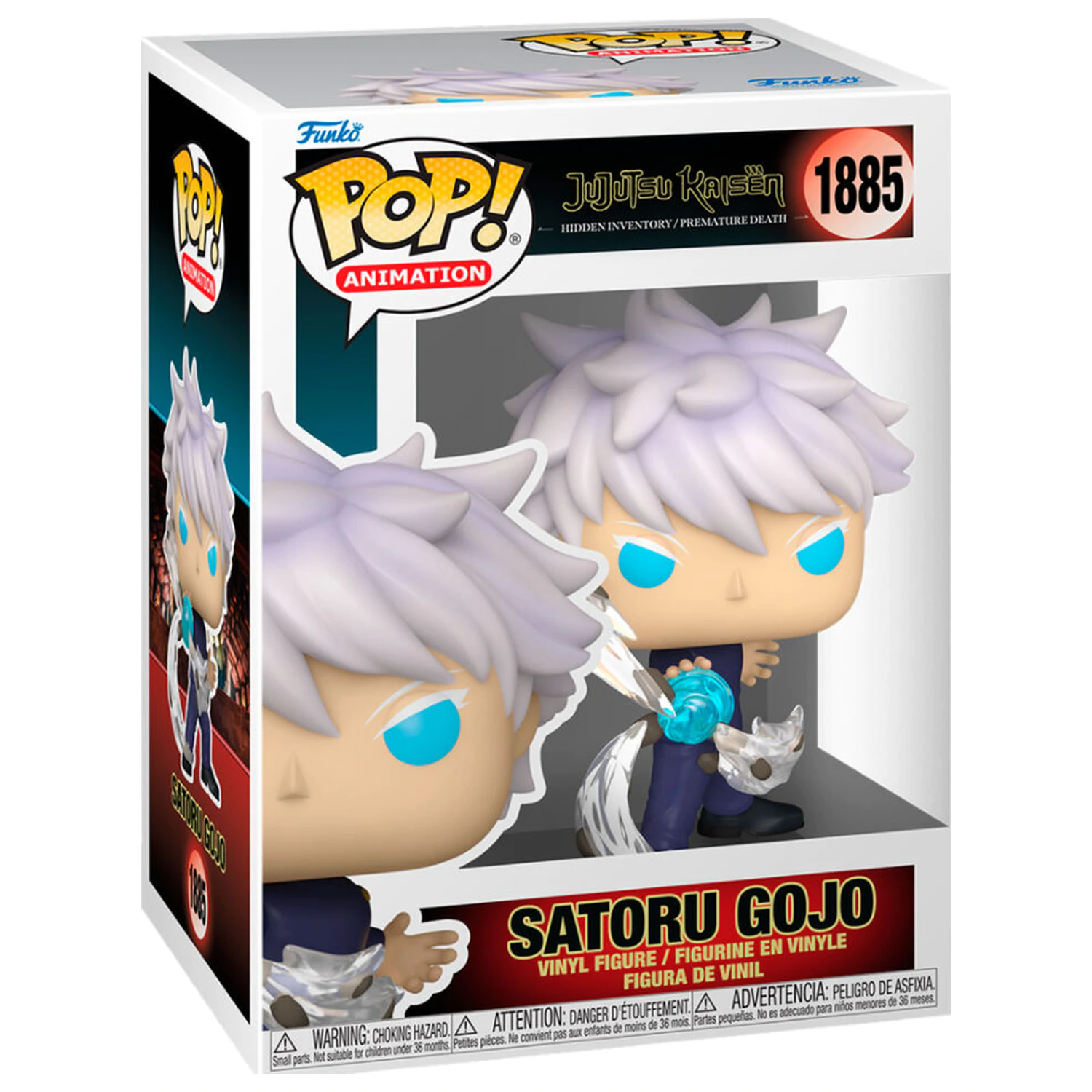 Jujutsu Kaisen Funko POP! Animation Vinylové figúrky Gojo (Hidden Inv) 9 cm produktová fotografia