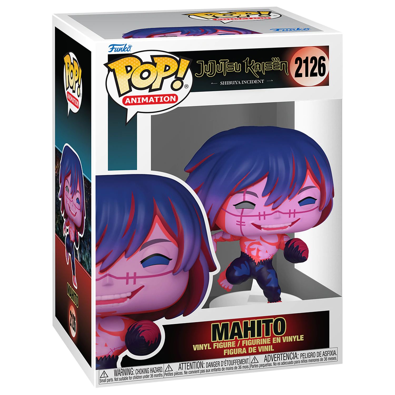 Jujutsu Kaisen Funko POP! Animation Vinyl Figúrka Mahito 9 cm produktová fotografia