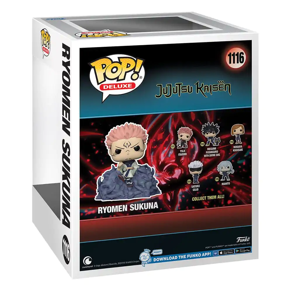 Jujutsu Kaisen POP! Deluxe Vinylová figúrka Sukuna (GW) 9 cm produktová fotografia