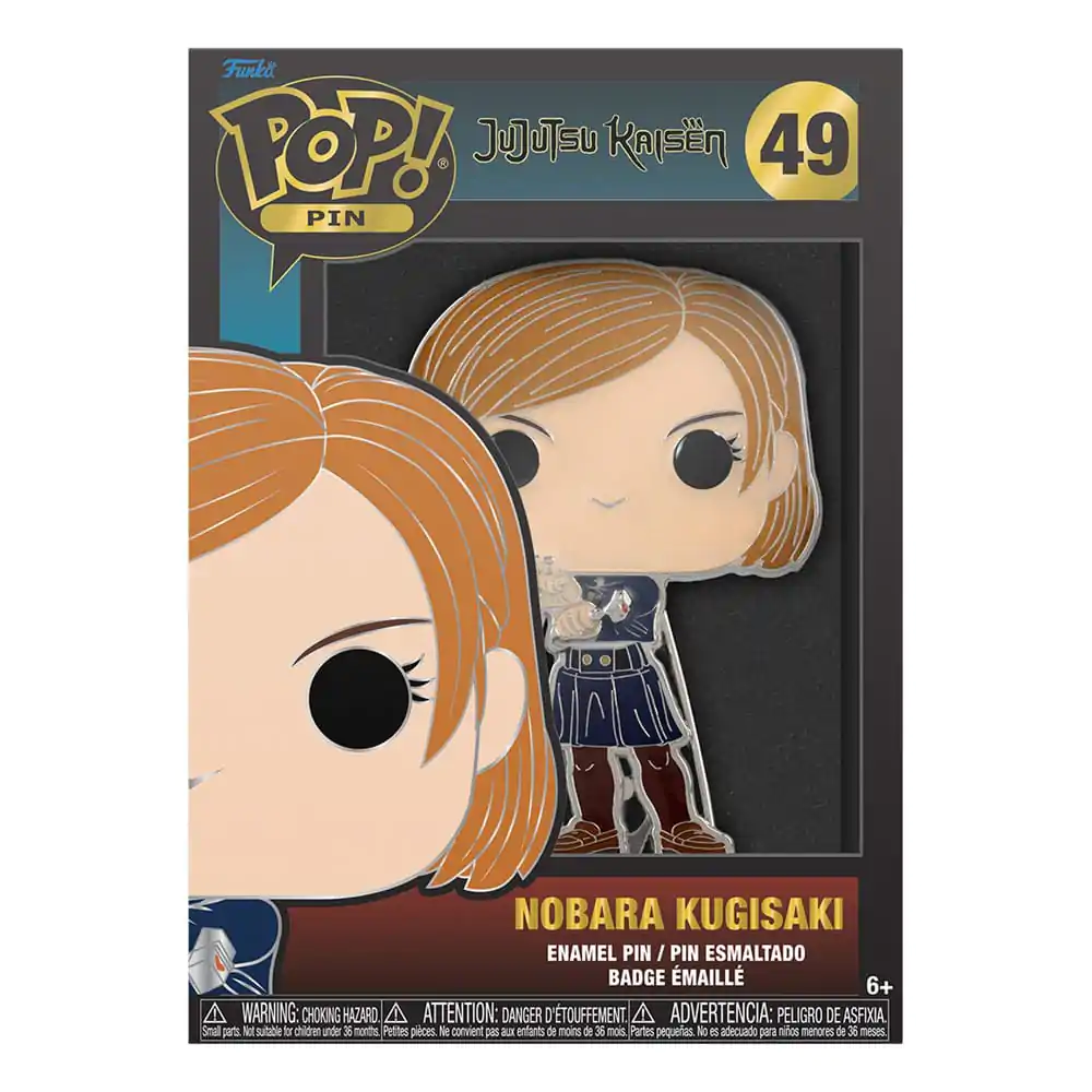 Jujutsu Kaisen POP! Smaltovaný odznak Nobara Kugisaki 10 cm produktová fotografia