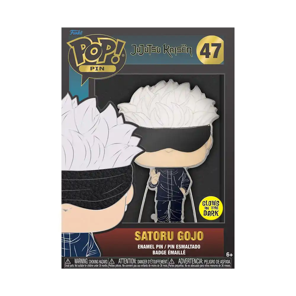 Jujutsu Kaisen POP! Smaltovaný odznak Satoru Gojo 10 cm produktová fotografia
