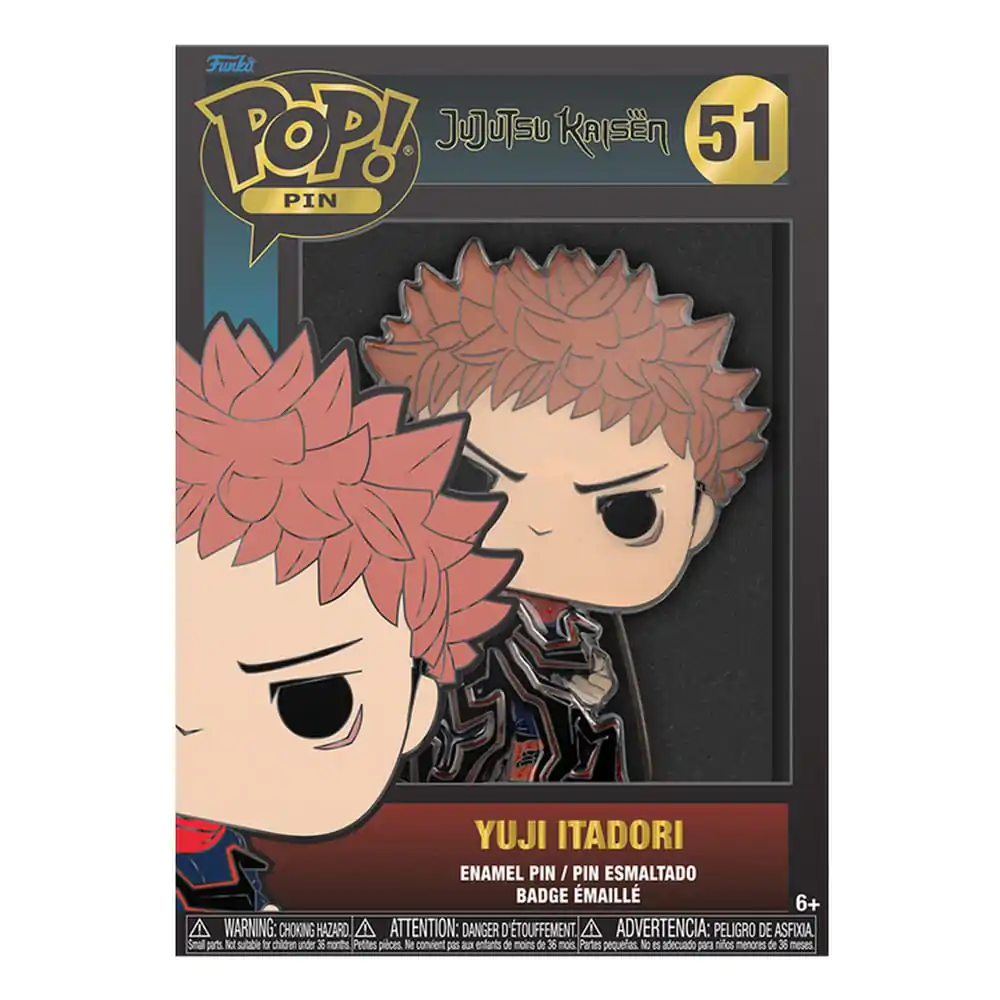 Jujutsu Kaisen POP! Smaltovaný odznak Yuji Itadori 10 cm produktová fotografia